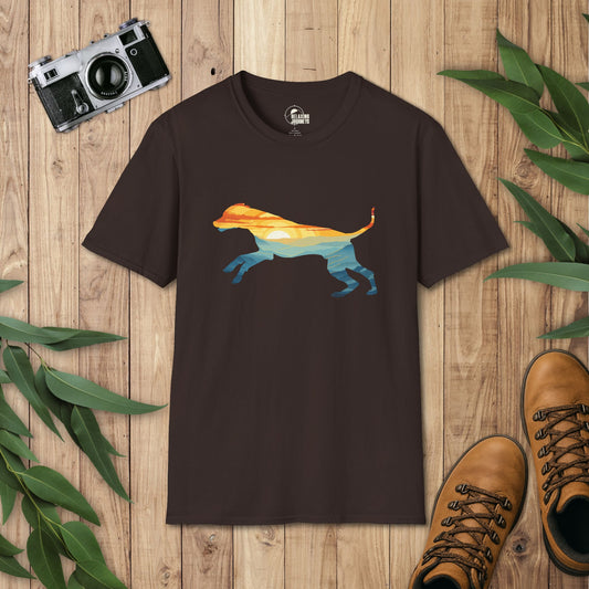 Sunrise Dog T-Shirt
