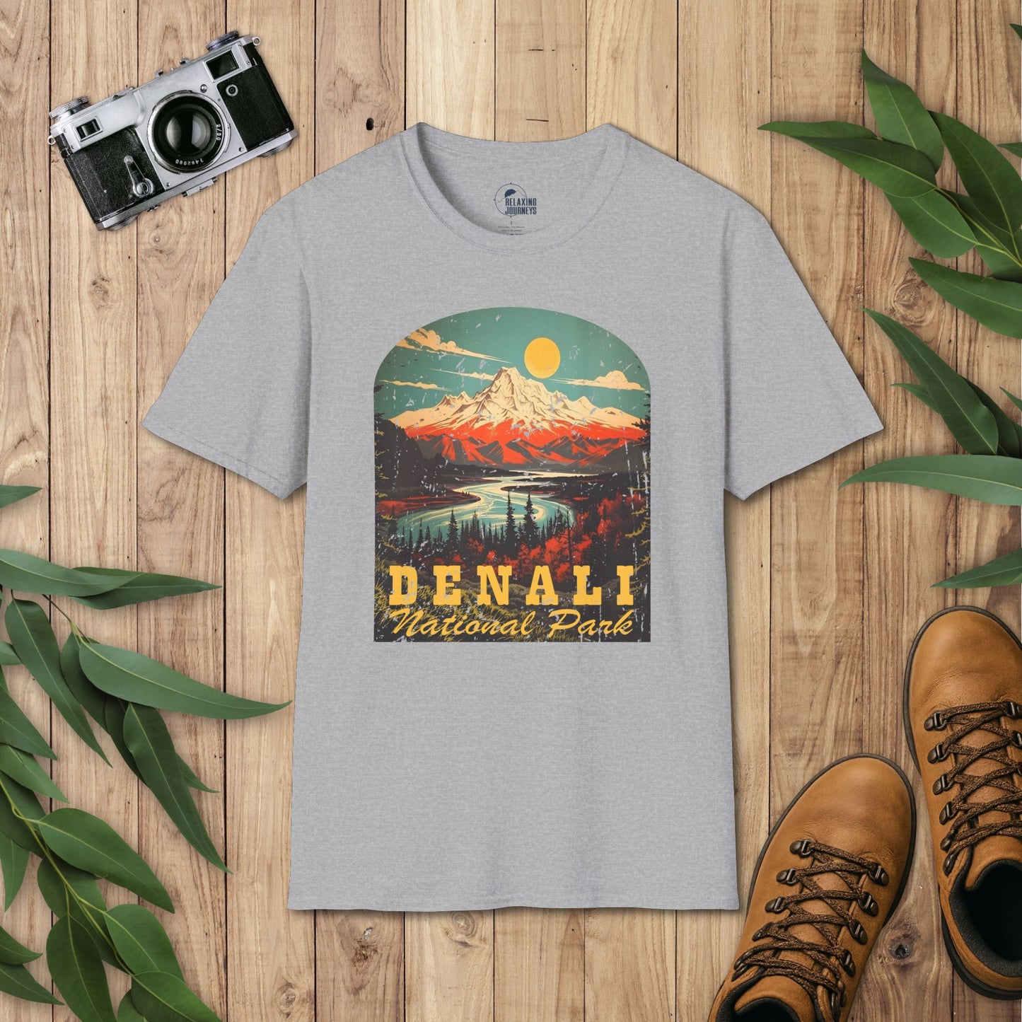 Denali National Park Retro T-Shirt