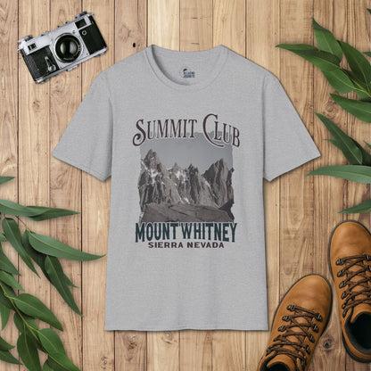 Summit Club: Mount Whitney Sierra Nevada T-Shirt