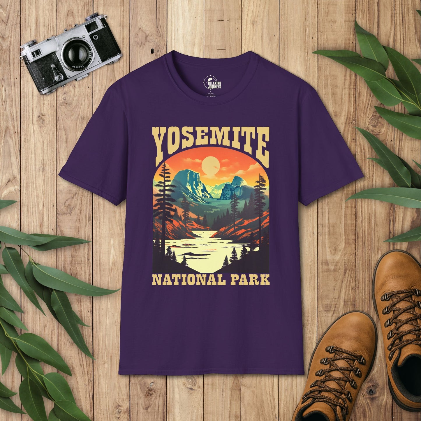 Yosemite National Park Retro T-Shirt