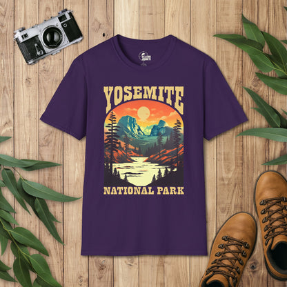 Yosemite National Park Retro T-Shirt