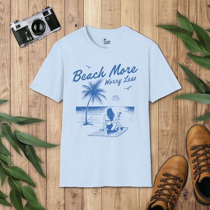 Beach More Worry Less T-Shirt