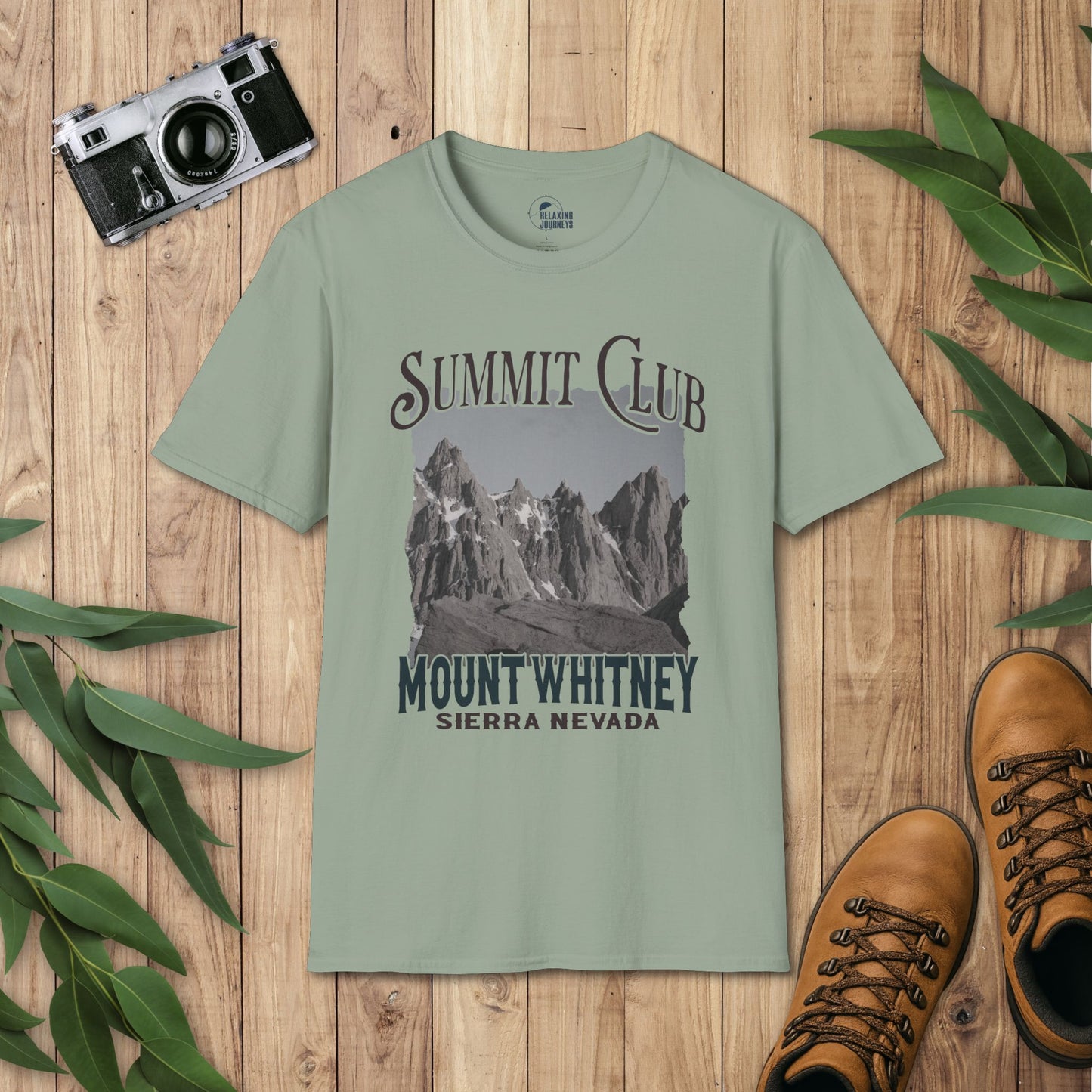 Summit Club: Mount Whitney Sierra Nevada T-Shirt
