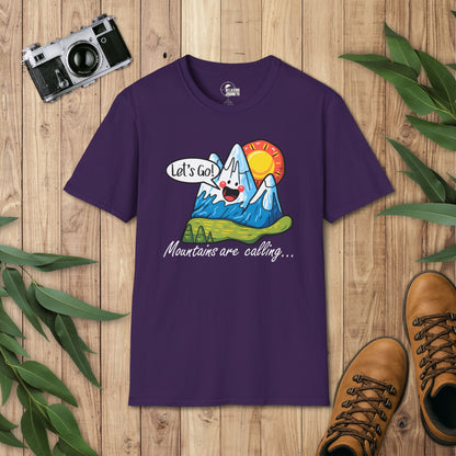 Mountains are Calling - Let's Go! T-Shirt