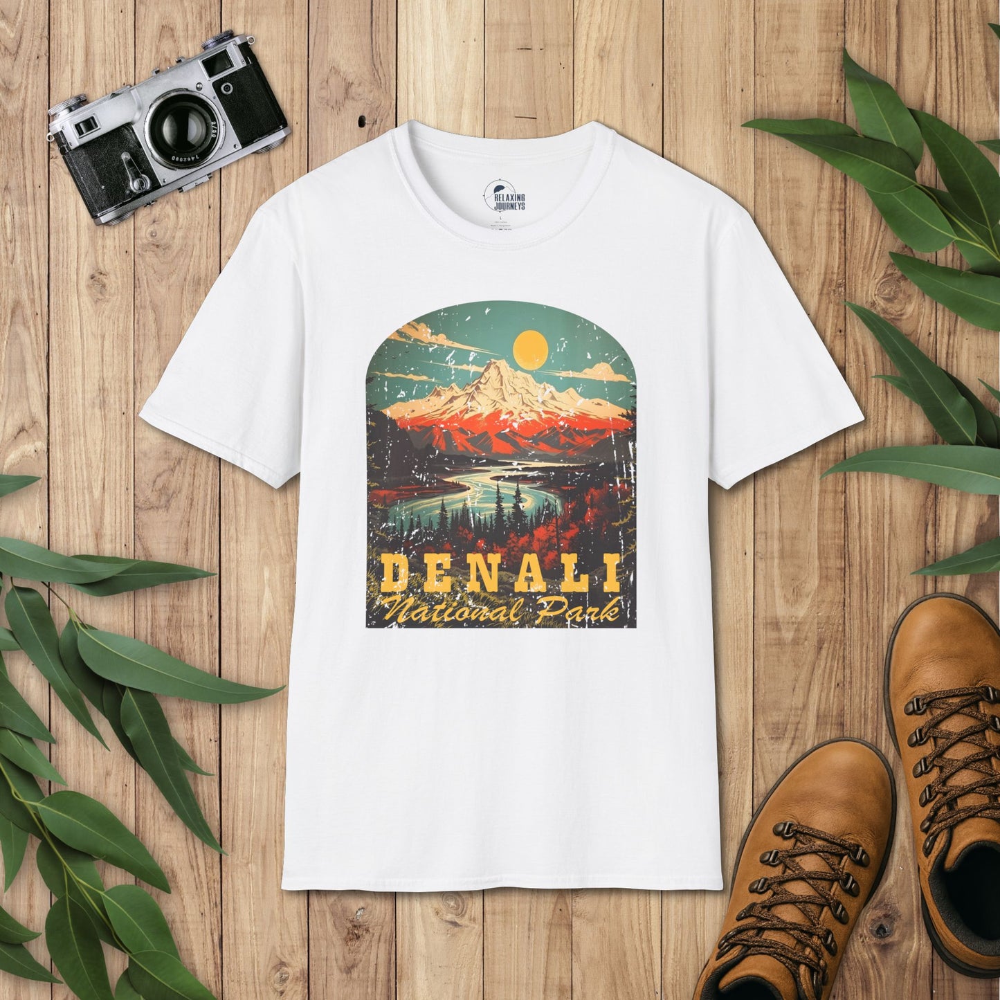 Denali National Park Retro T-Shirt