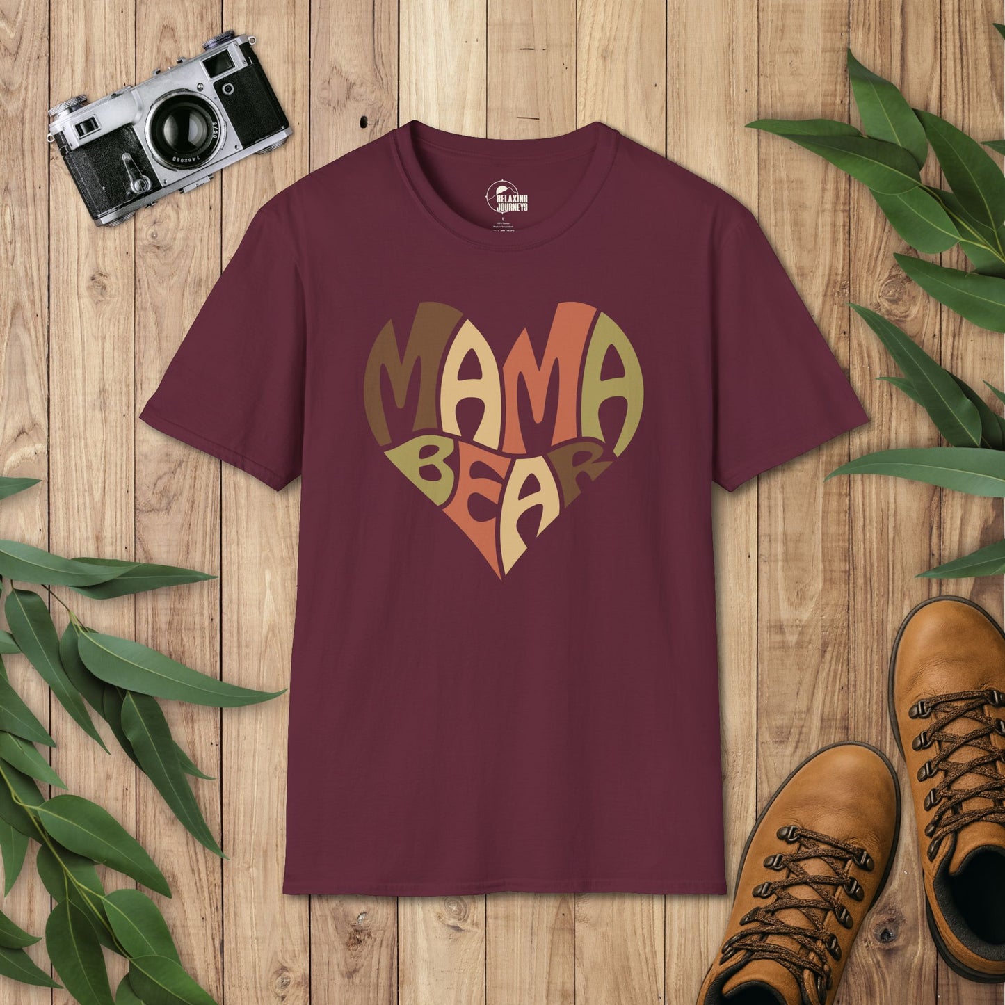 Mama Bear Earth Tone T-Shirt