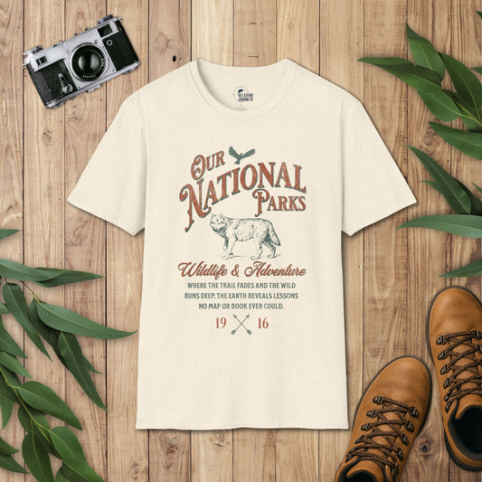 Our National Parks Wolf T-Shirt