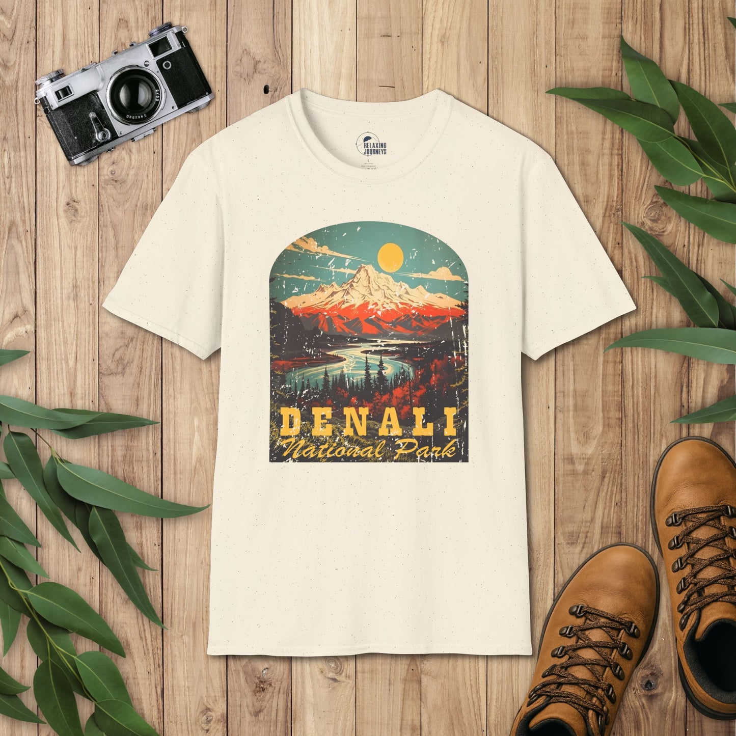 Denali National Park Retro T-Shirt