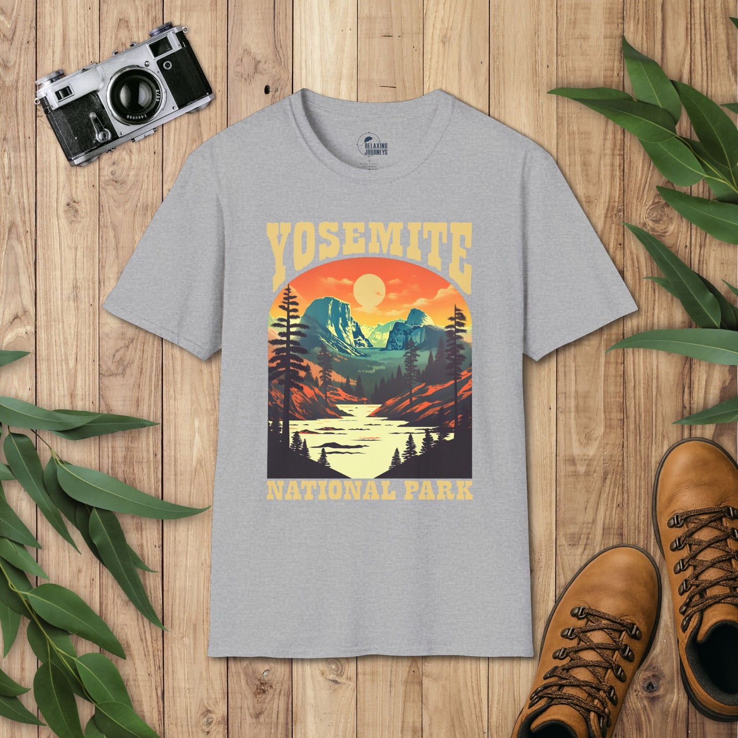 Yosemite National Park Retro T-Shirt