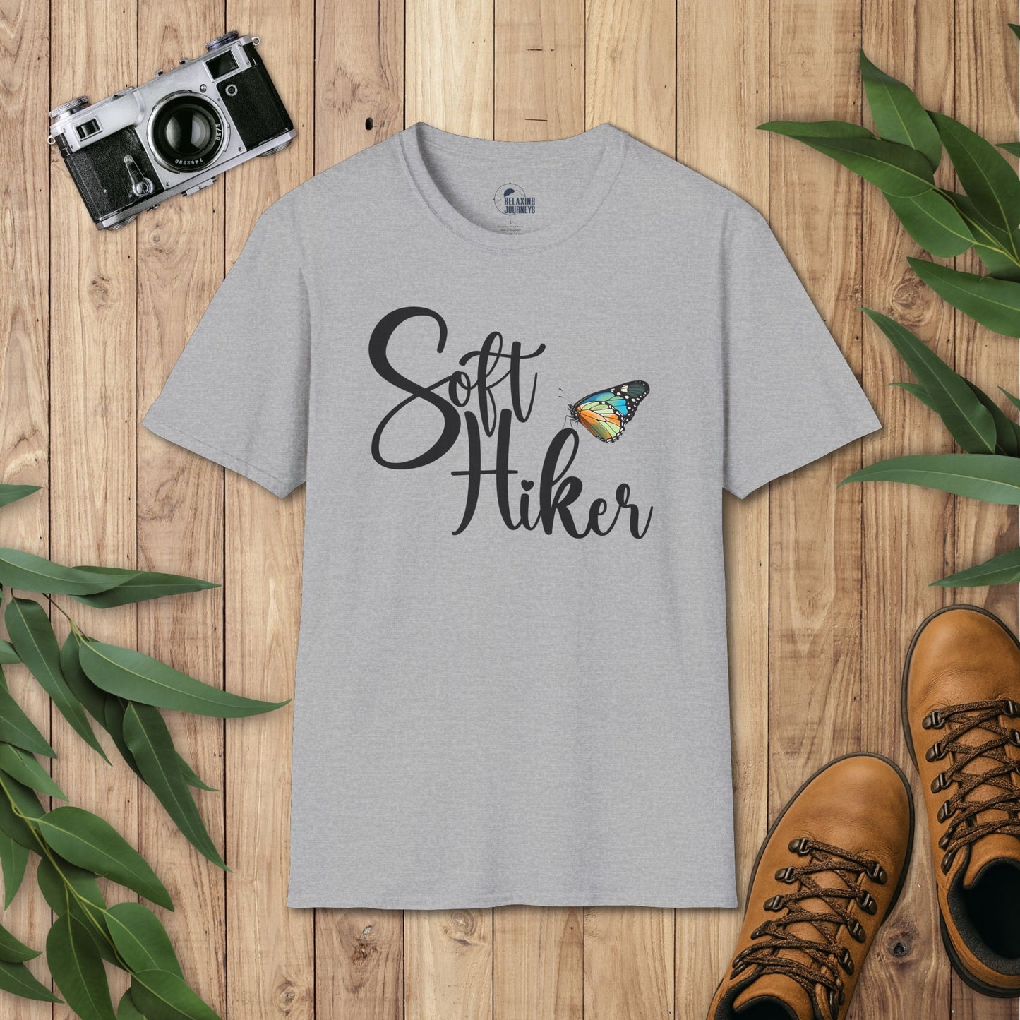 Soft Hiker Butterfly T-Shirt