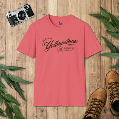 Yellowstone National Park Fluffy Cows T-Shirt