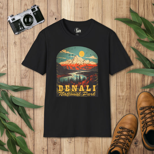 Denali National Park Retro T-Shirt