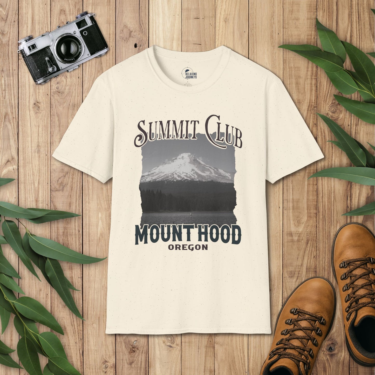 Summit Club: Mount Hood Oregon T-Shirt