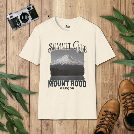 Summit Club: Mount Hood Oregon T-Shirt